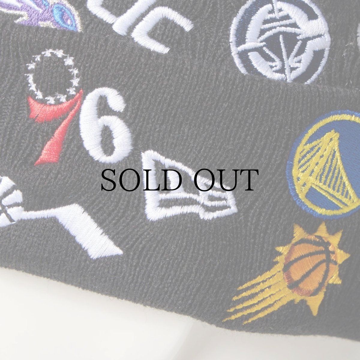 画像7: NEW ERA / ベーシック カフニット チームロゴ オールオーバー NBA (7)