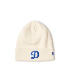 画像1: NEW ERA / ベーシック カフニット MLB Team Logo ロサンゼルス・ドジャース Dロゴ (1)