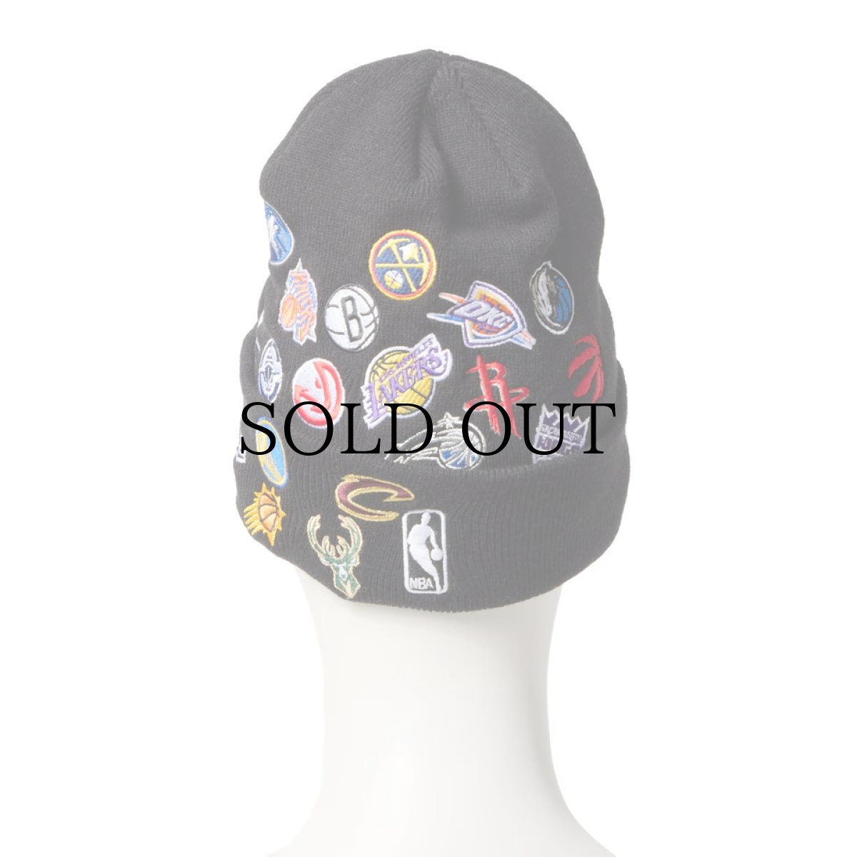 画像6: NEW ERA / ベーシック カフニット チームロゴ オールオーバー NBA (6)