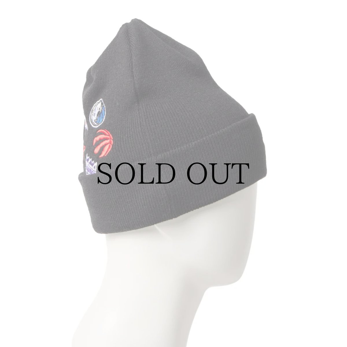 画像4: NEW ERA / ベーシック カフニット チームロゴ オールオーバー NBA (4)