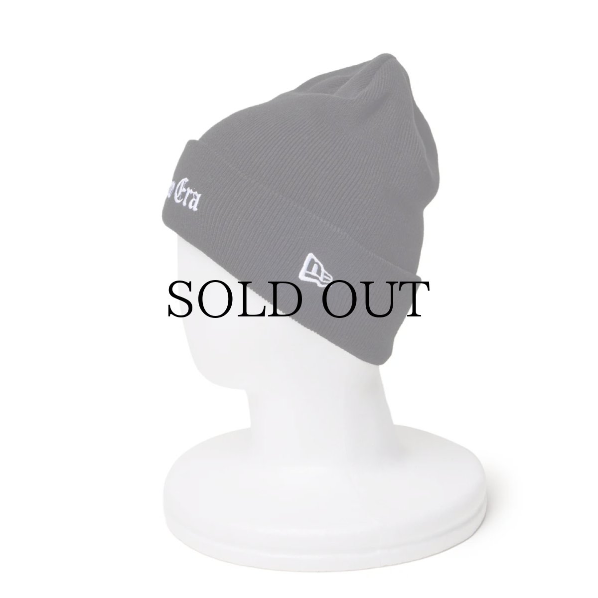 画像3: NEW ERA / ベーシック カフニット Old English NEW ERA (3)