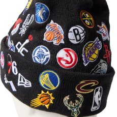 画像10: NEW ERA / ベーシック カフニット チームロゴ オールオーバー NBA (10)