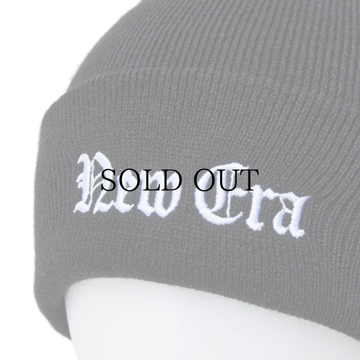 画像5: NEW ERA / ベーシック カフニット Old English NEW ERA (5)