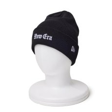 画像2: NEW ERA / ベーシック カフニット Old English NEW ERA (2)