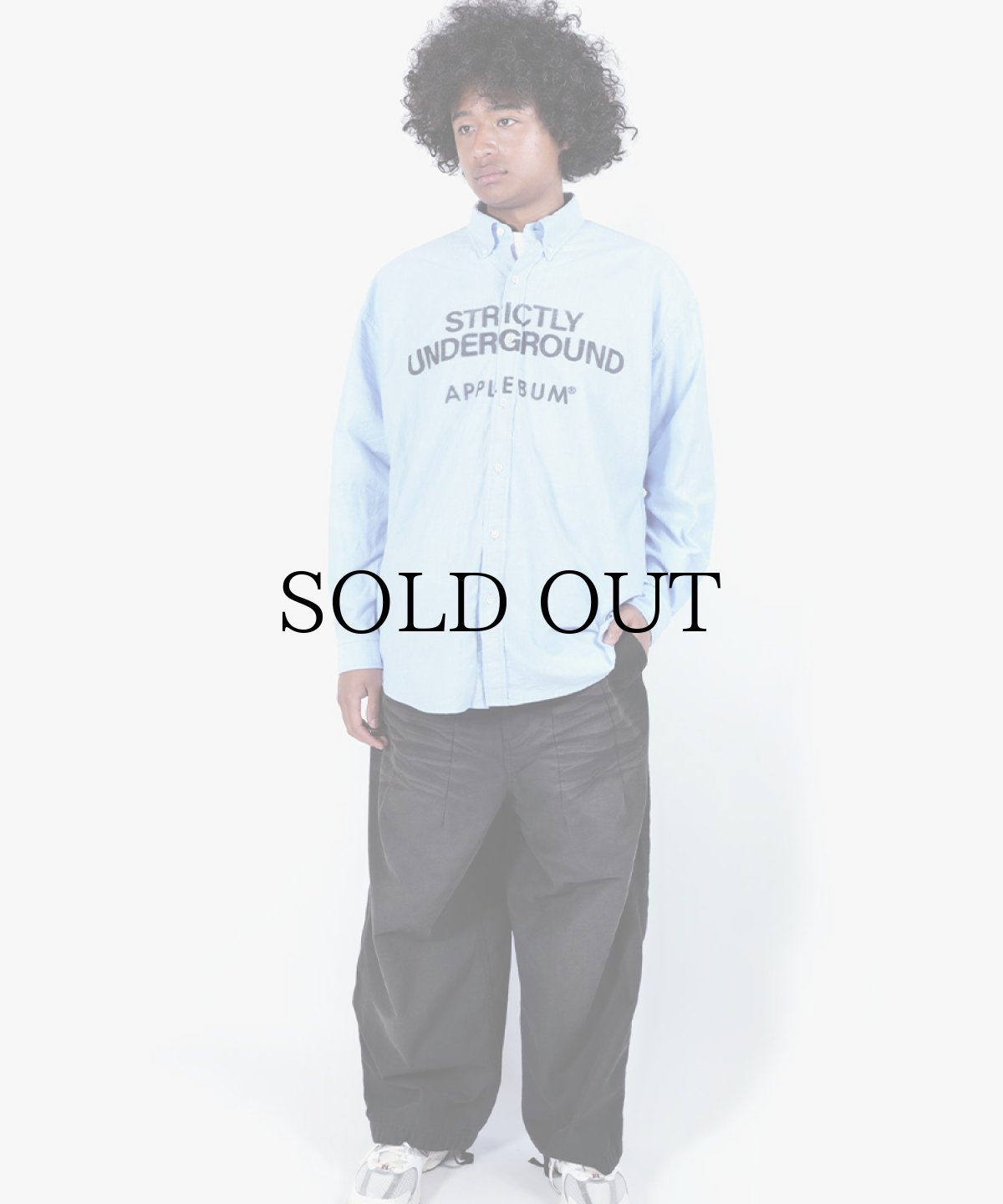 画像2: APPLEBUM(アップルバム) / Print OX BD Shirt (2)