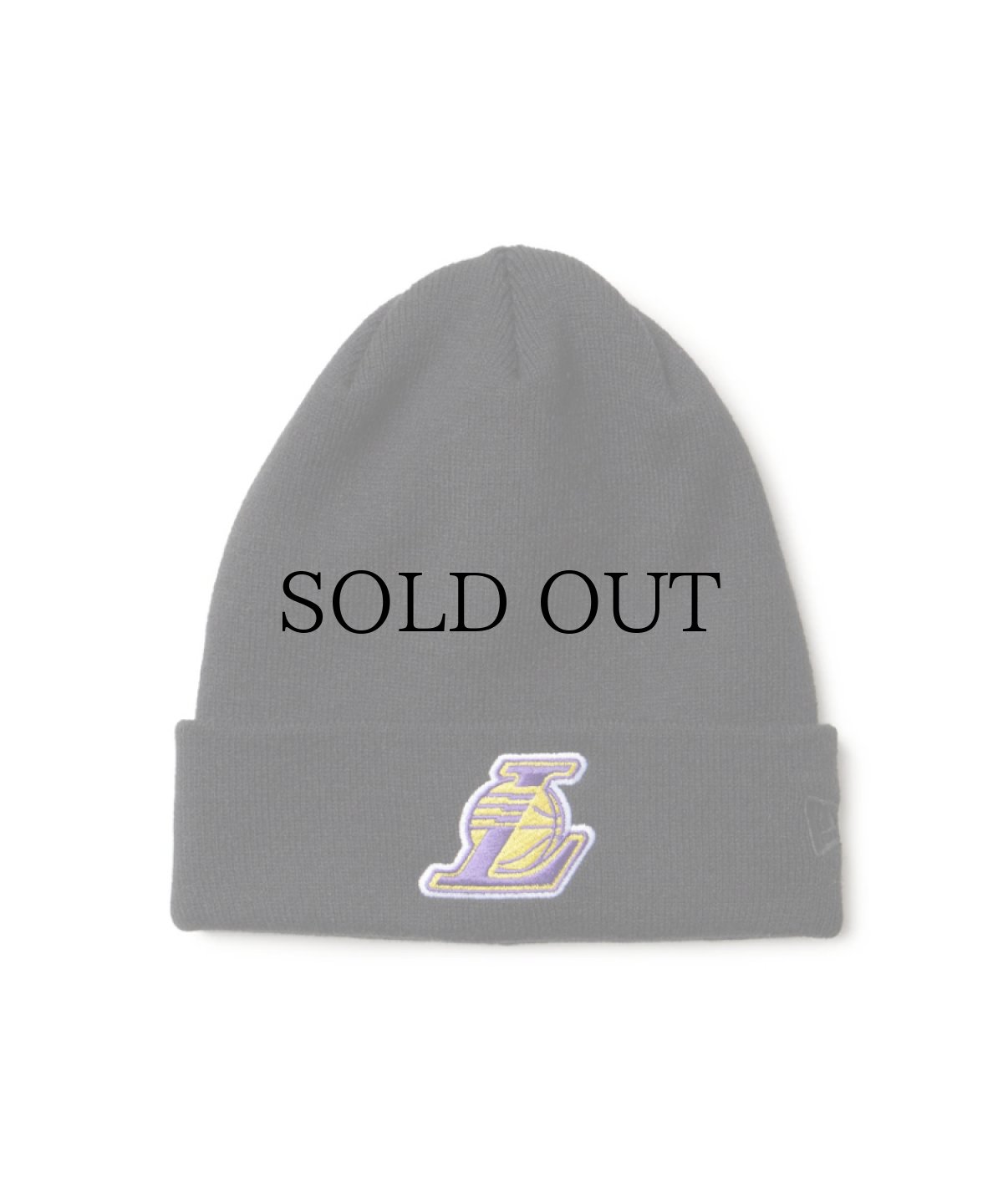 画像1: NEW ERA / ベーシック カフニット ロサンゼルス・レイカーズ (1)