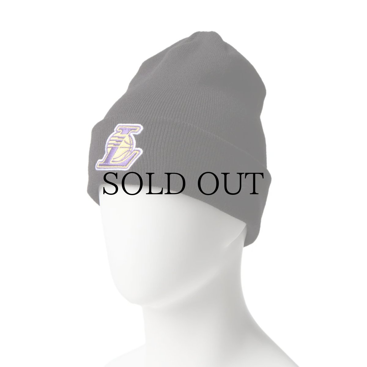 画像2: NEW ERA / ベーシック カフニット ロサンゼルス・レイカーズ (2)