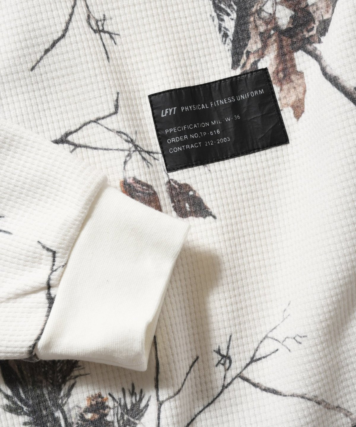 画像17: LFYT(ラファイエット) / WAFFLE THERMAL L/S TEE (17)