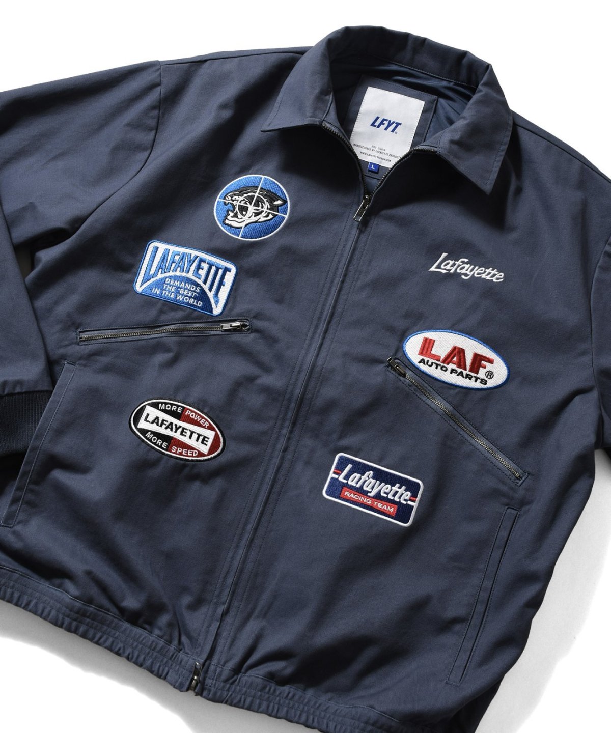 画像8: LFYT(ラファイエット) / RACING PATCH WORK JACKET (8)