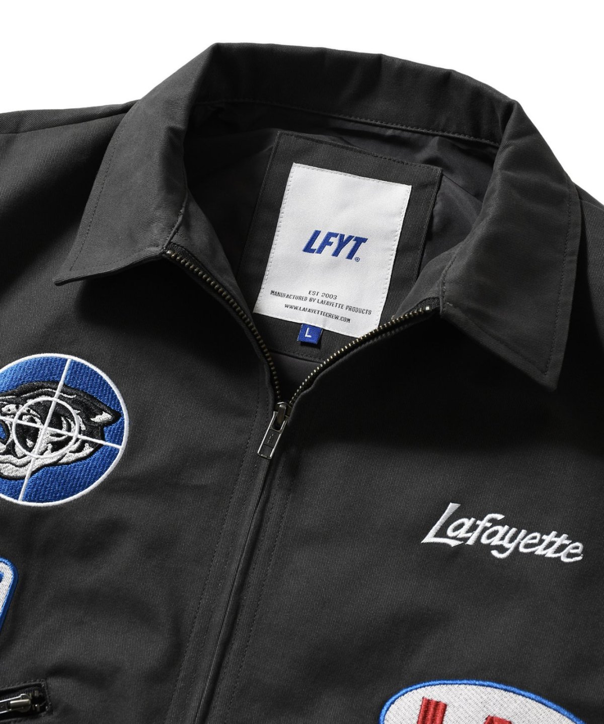 画像9: LFYT(ラファイエット) / RACING PATCH WORK JACKET (9)