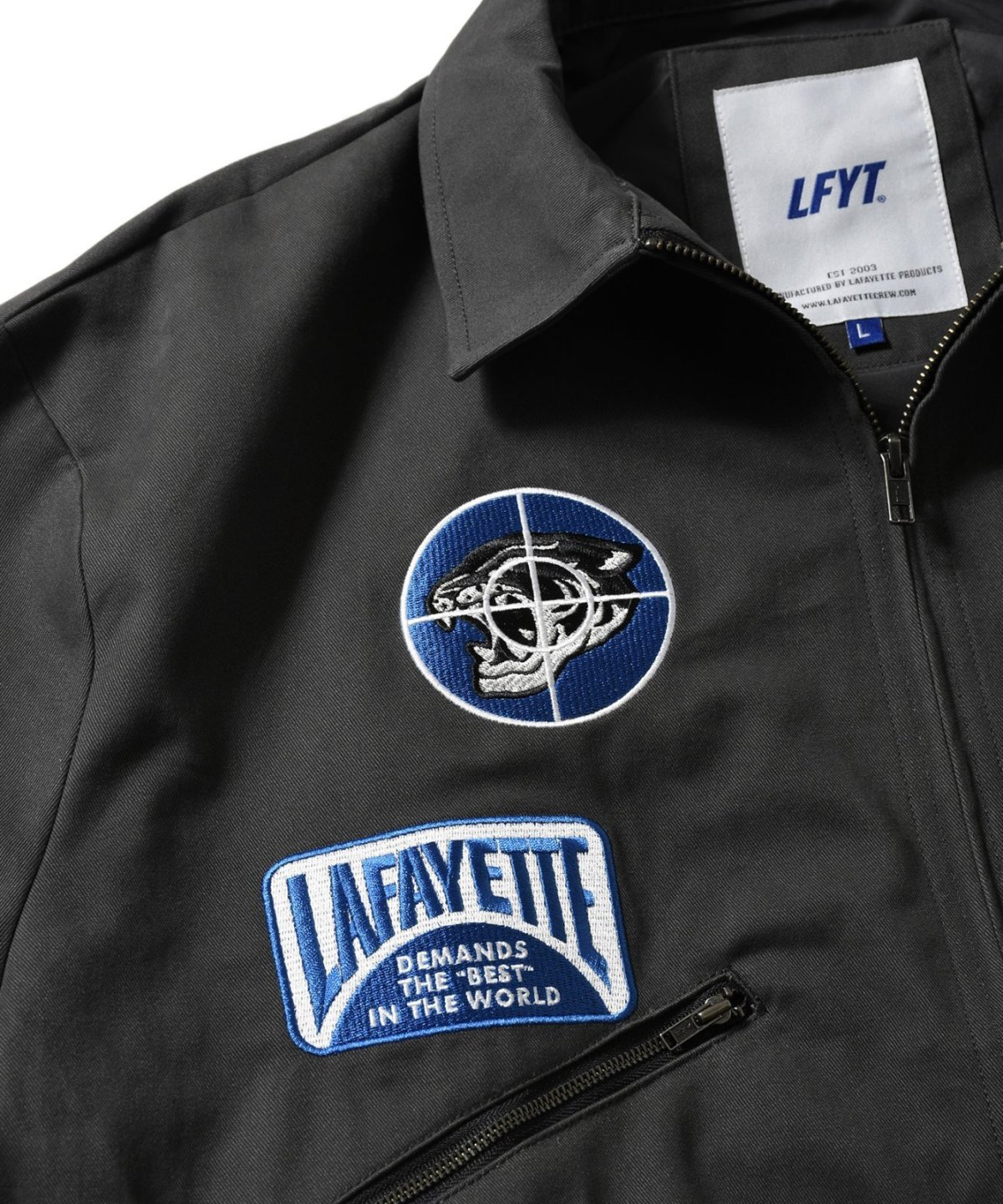 画像13: LFYT(ラファイエット) / RACING PATCH WORK JACKET (13)