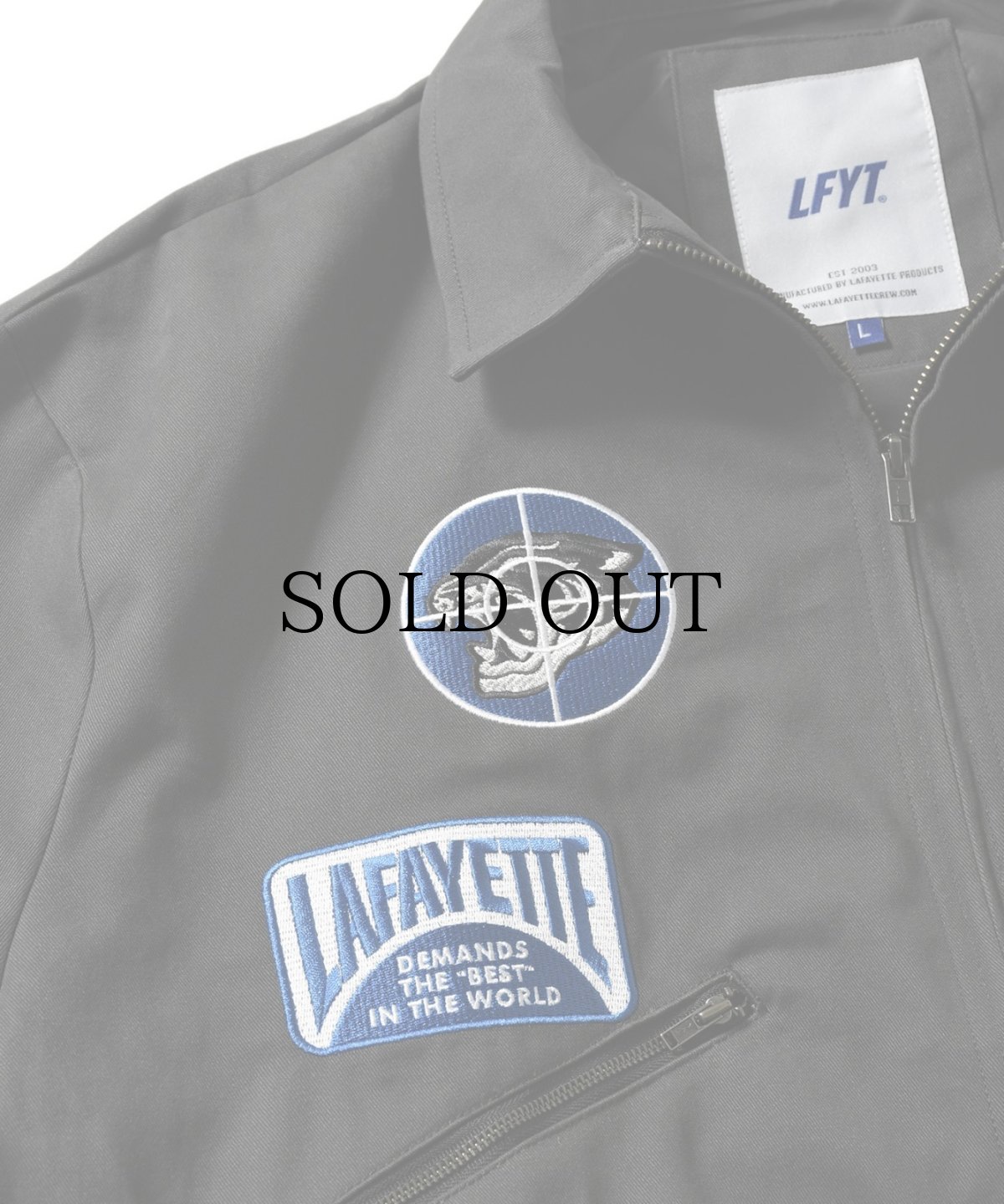 画像13: 【20%OFF】LFYT(ラファイエット) / RACING PATCH WORK JACKET (13)
