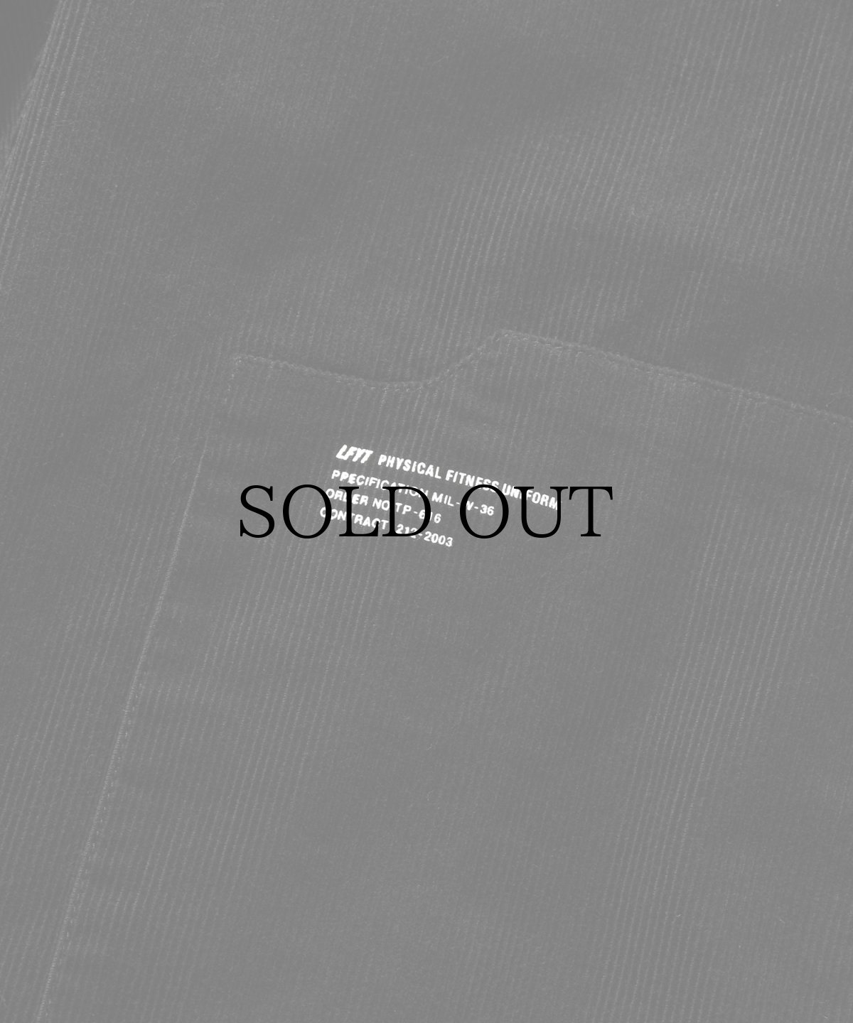 画像17: 【30%OFF】LFYT(ラファイエット) / DOUBLE KNEE CORDUROY PANTS (17)