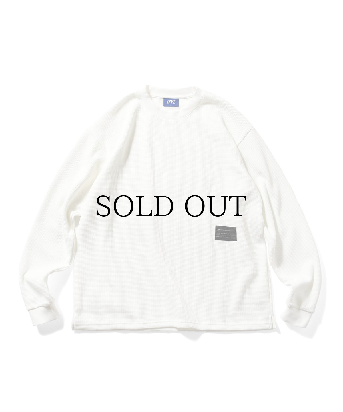 画像3: 【20%OFF】LFYT(ラファイエット) / WAFFLE THERMAL L/S TEE (3)