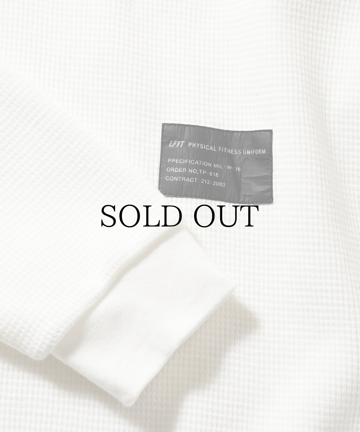 画像15: 【20%OFF】LFYT(ラファイエット) / WAFFLE THERMAL L/S TEE (15)
