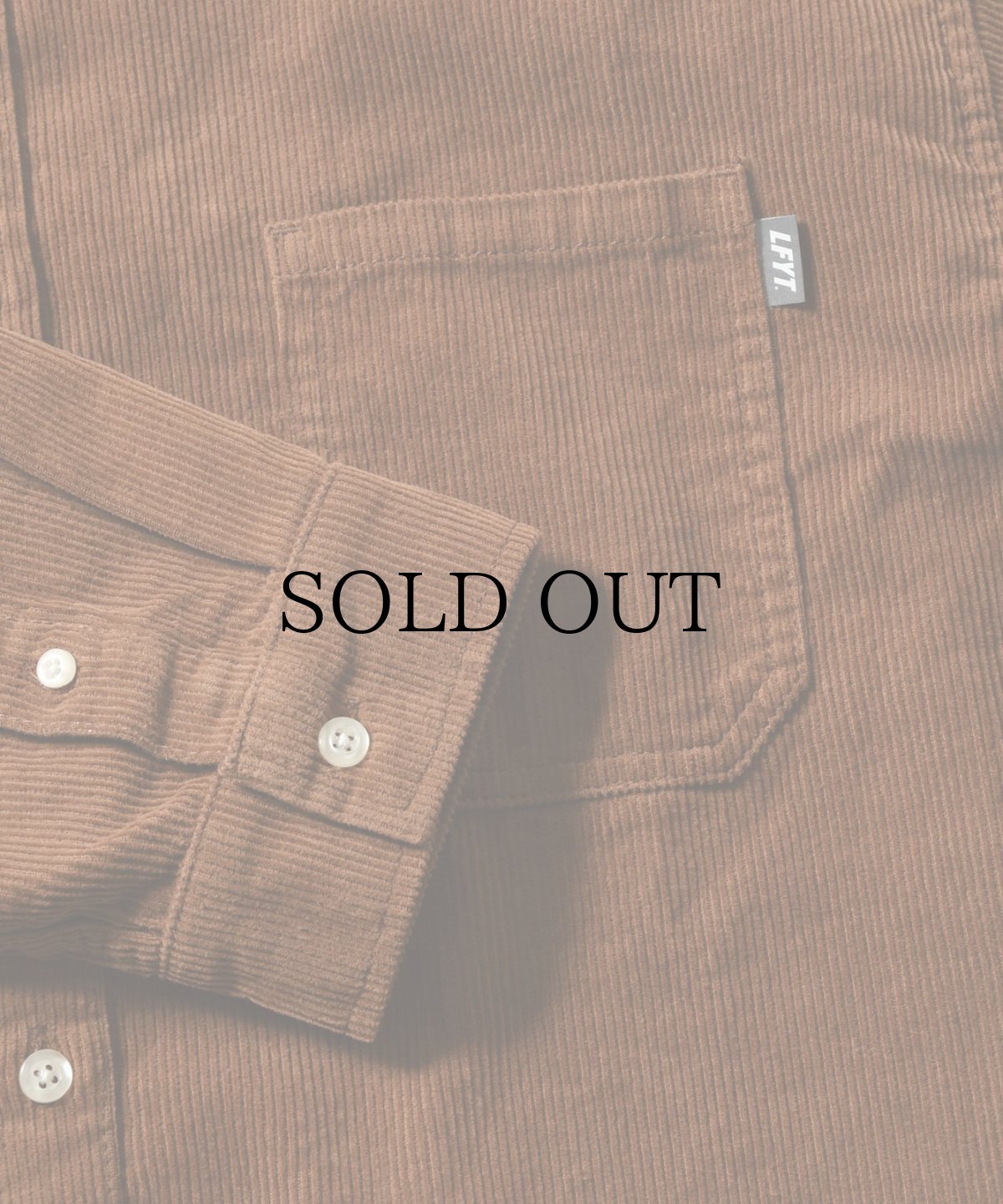 画像12: 【20%OFF】LFYT(ラファイエット) / CLASSIC CORDUROY SHIRT (12)