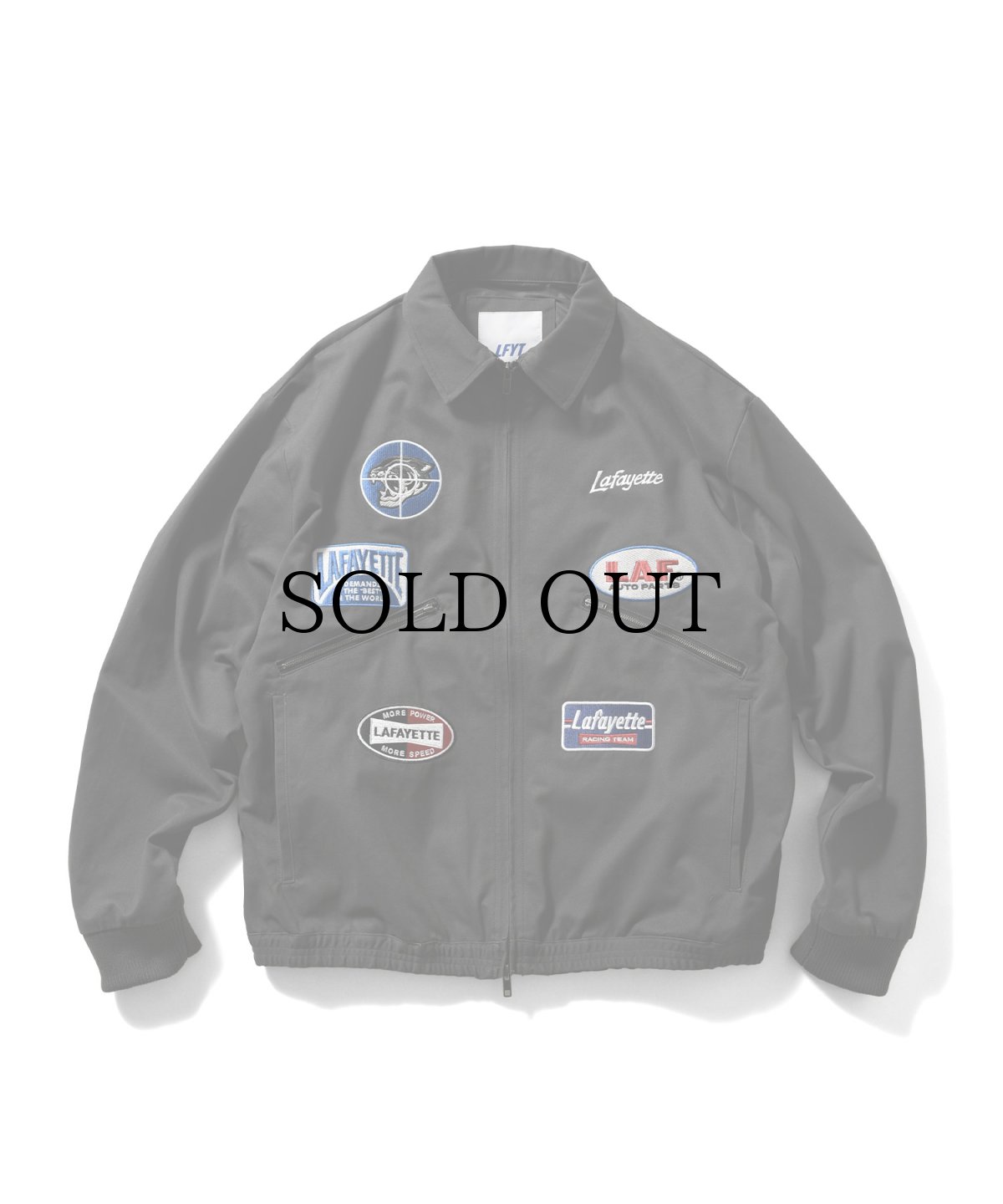 画像3: 【20%OFF】LFYT(ラファイエット) / RACING PATCH WORK JACKET (3)