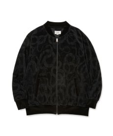 画像1: CALEE(キャリー) / JQ VELOUR JACKET ＜SNAKE PATTERN＞ (1)