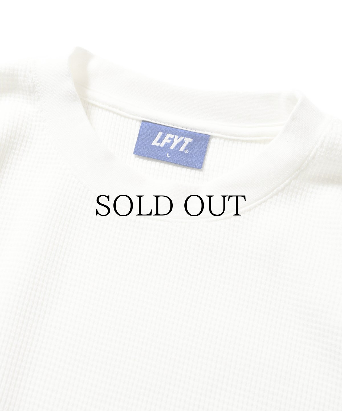 画像11: 【20%OFF】LFYT(ラファイエット) / WAFFLE THERMAL L/S TEE (11)