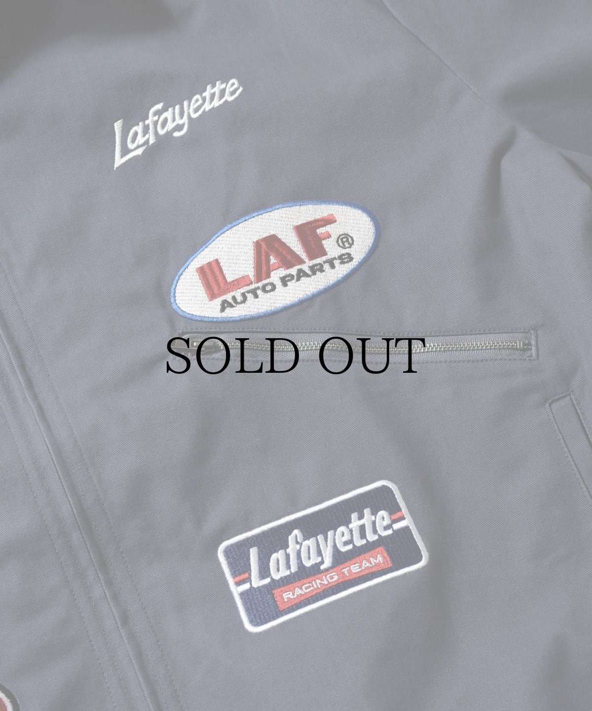 画像12: 【20%OFF】LFYT(ラファイエット) / RACING PATCH WORK JACKET (12)