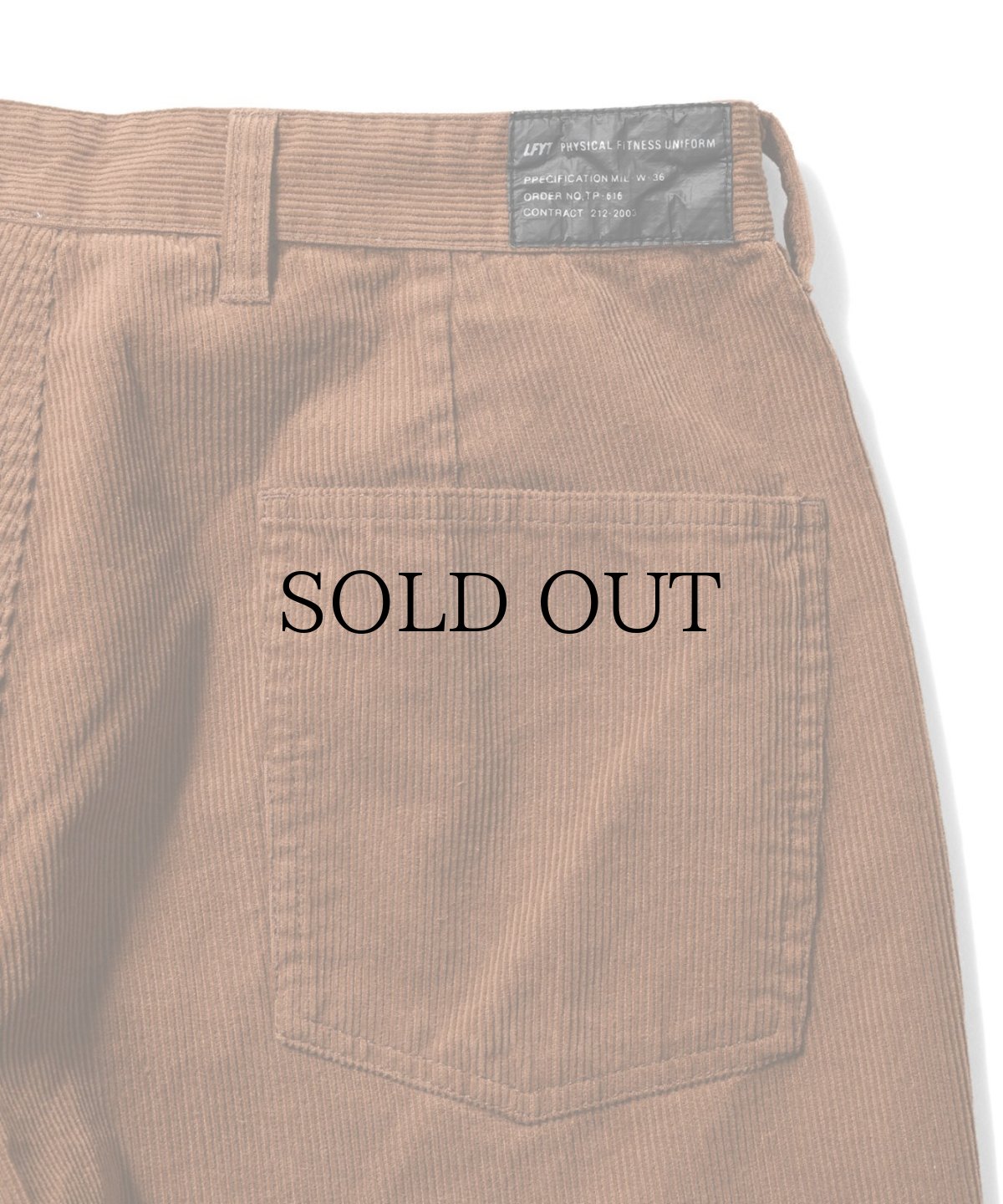 画像24: 【30%OFF】LFYT(ラファイエット) / DOUBLE KNEE CORDUROY PANTS (24)