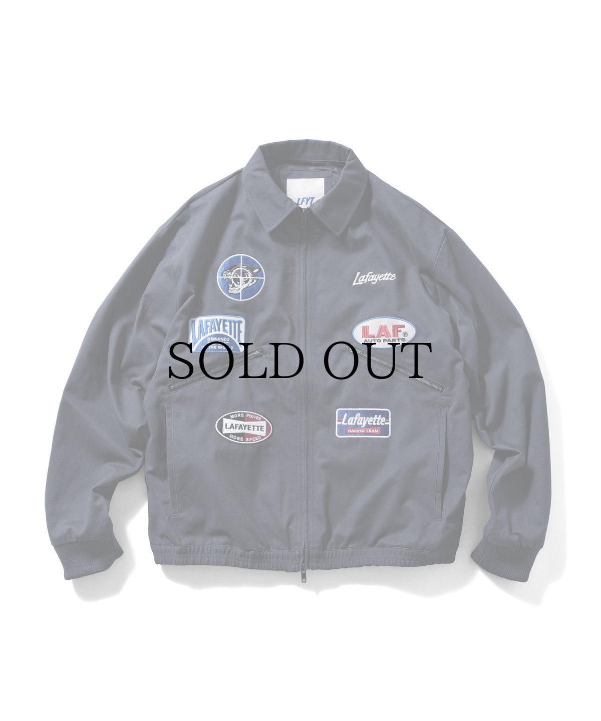画像4: 【20%OFF】LFYT(ラファイエット) / RACING PATCH WORK JACKET (4)