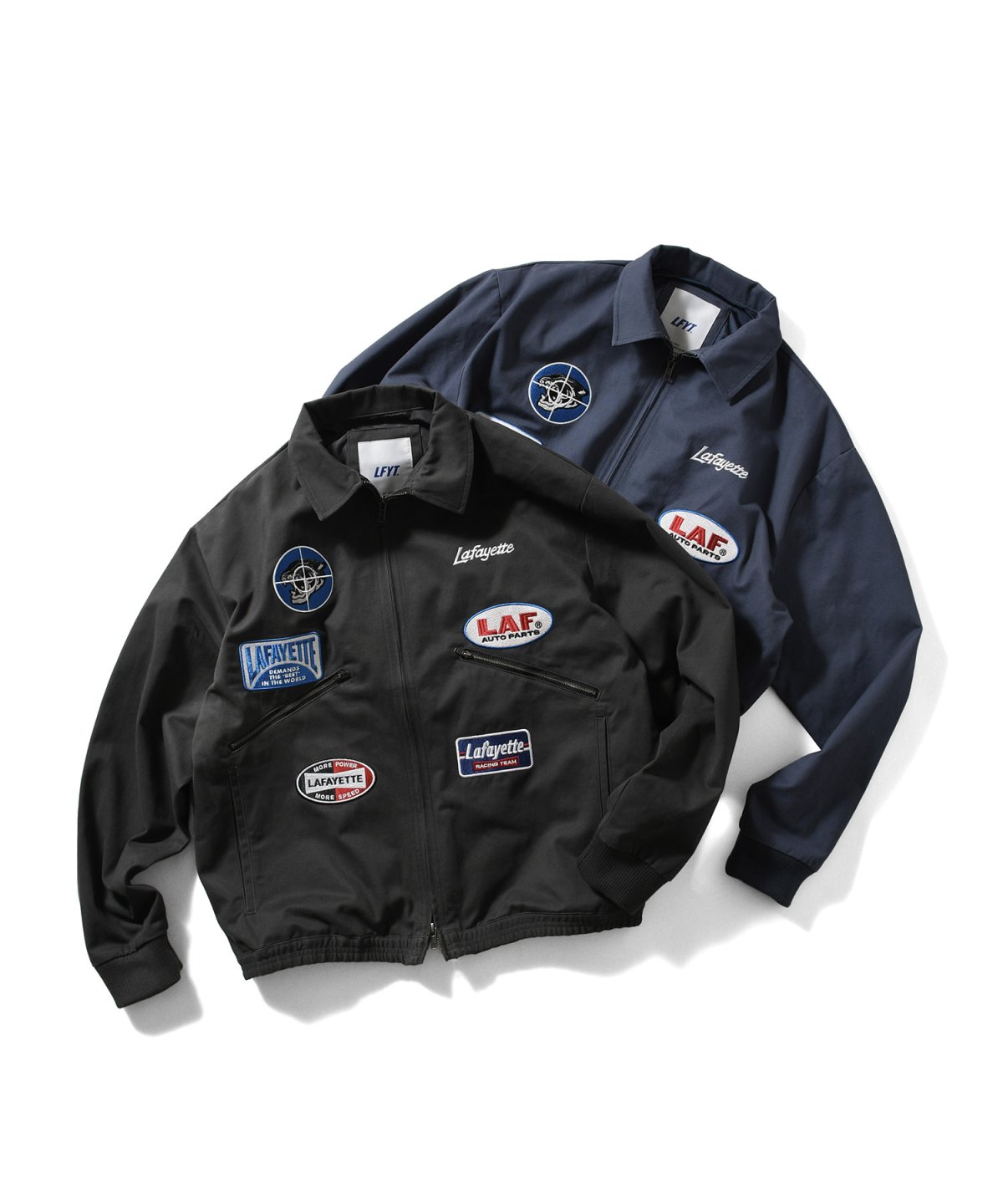 画像1: LFYT(ラファイエット) / RACING PATCH WORK JACKET (1)