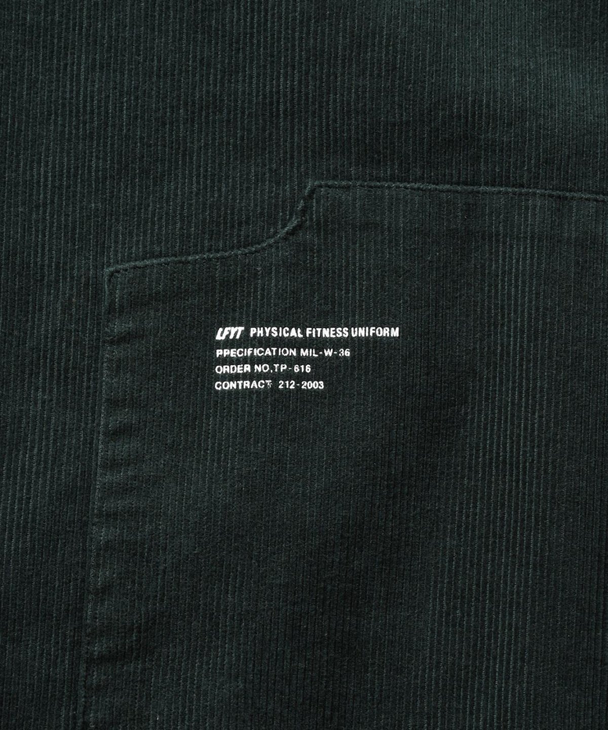 画像19: LFYT(ラファイエット) / DOUBLE KNEE CORDUROY PANTS (19)