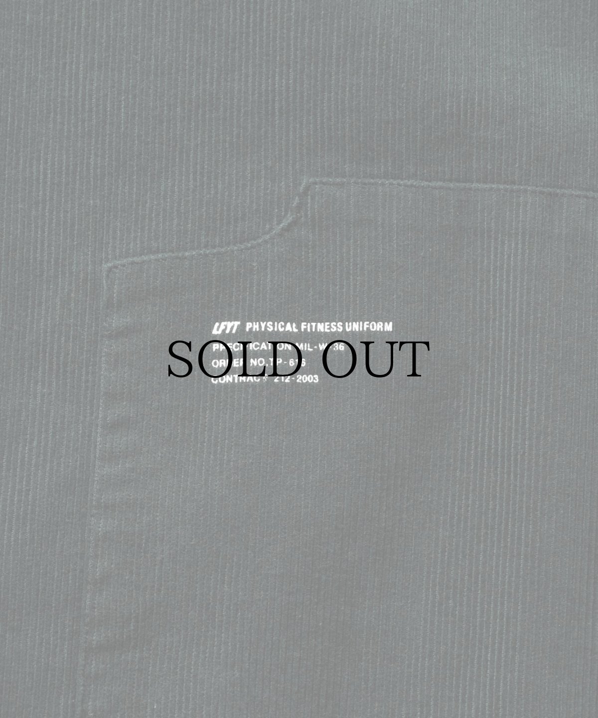 画像19: 【30%OFF】LFYT(ラファイエット) / DOUBLE KNEE CORDUROY PANTS (19)