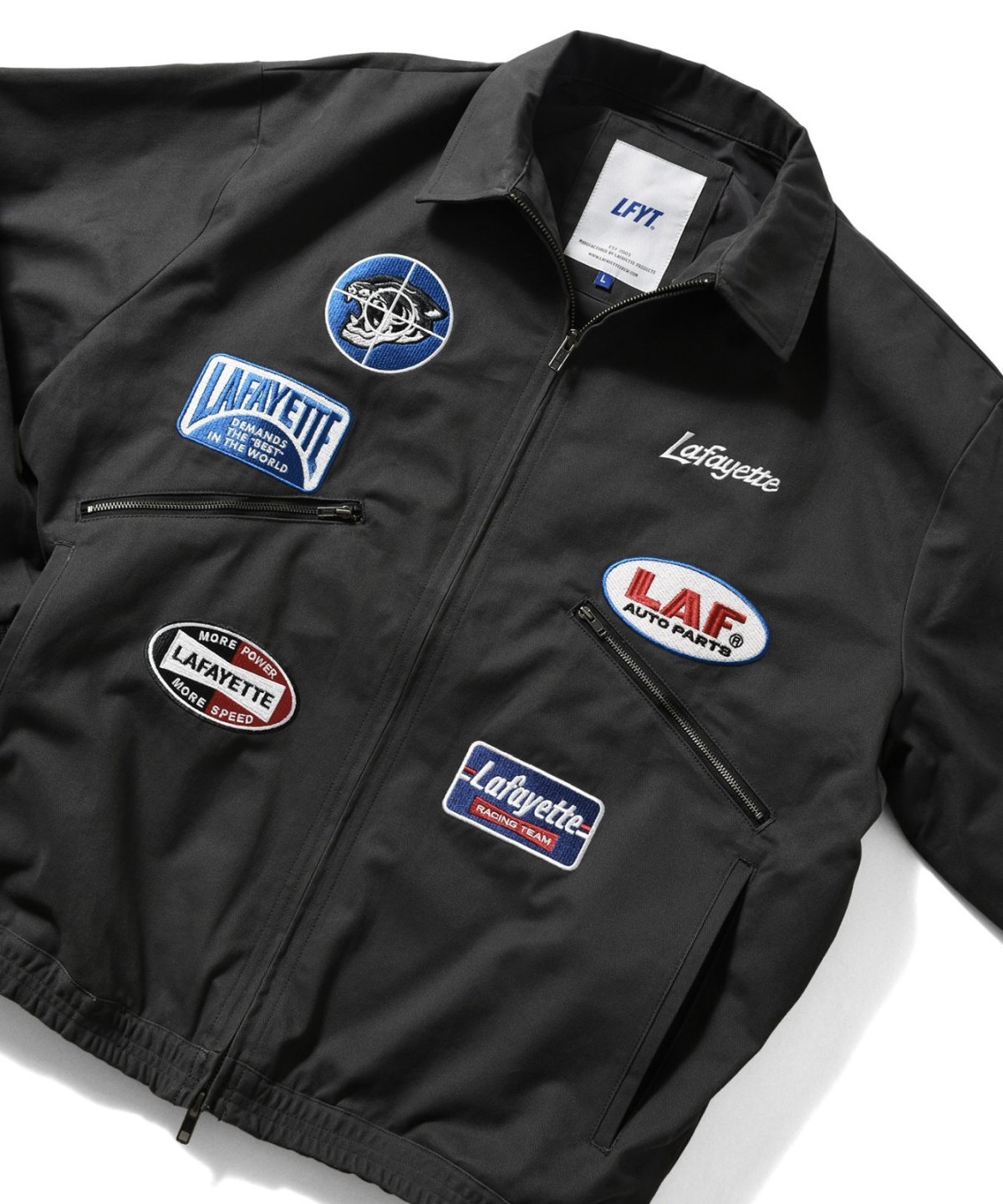 画像7: LFYT(ラファイエット) / RACING PATCH WORK JACKET (7)