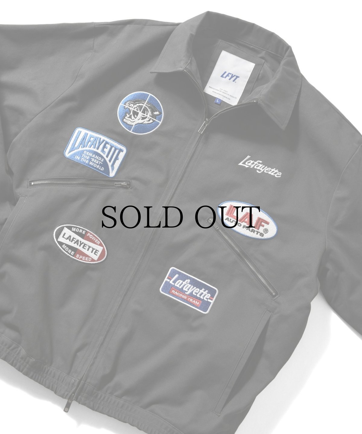 画像7: 【20%OFF】LFYT(ラファイエット) / RACING PATCH WORK JACKET (7)