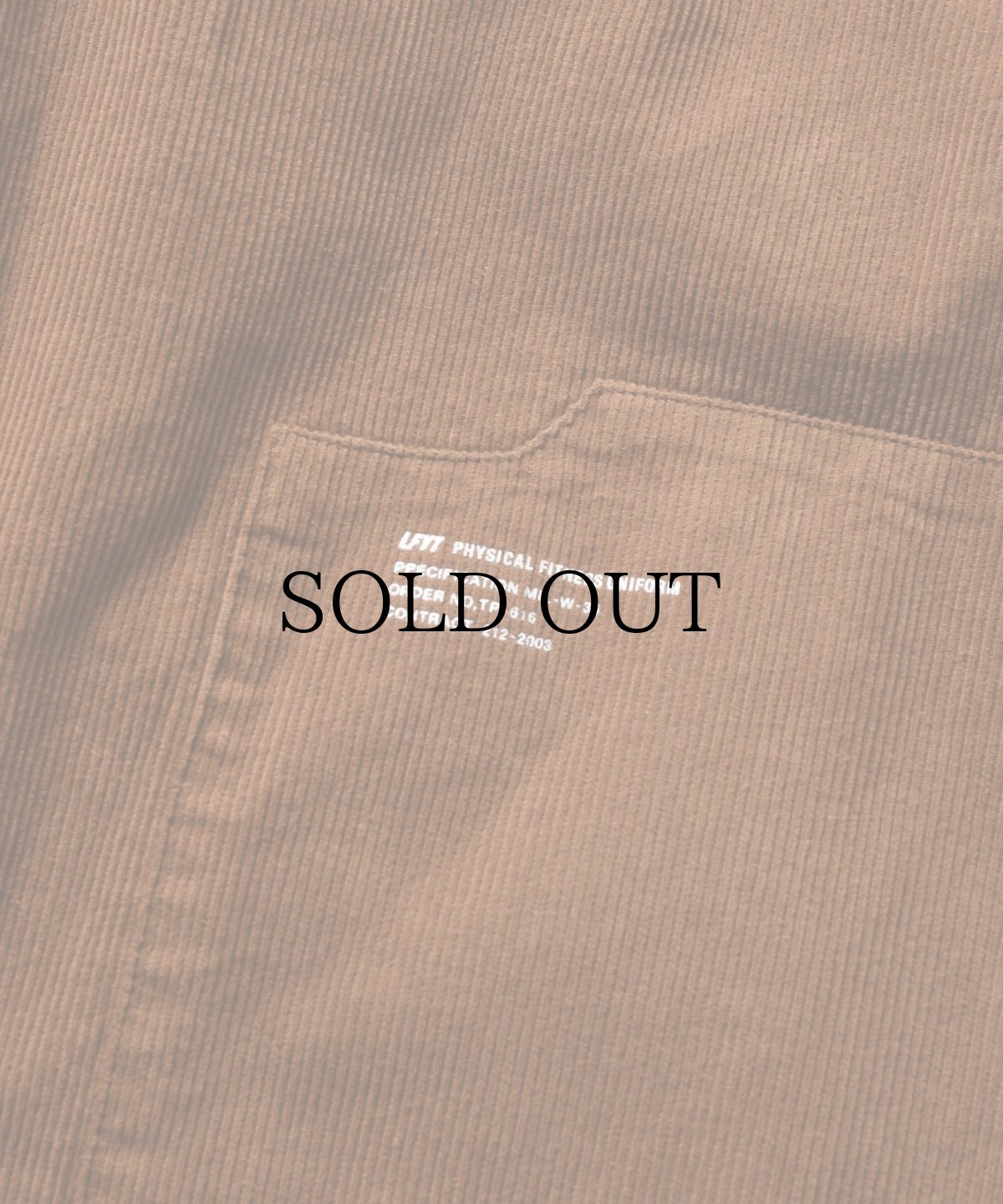 画像18: 【30%OFF】LFYT(ラファイエット) / DOUBLE KNEE CORDUROY PANTS (18)