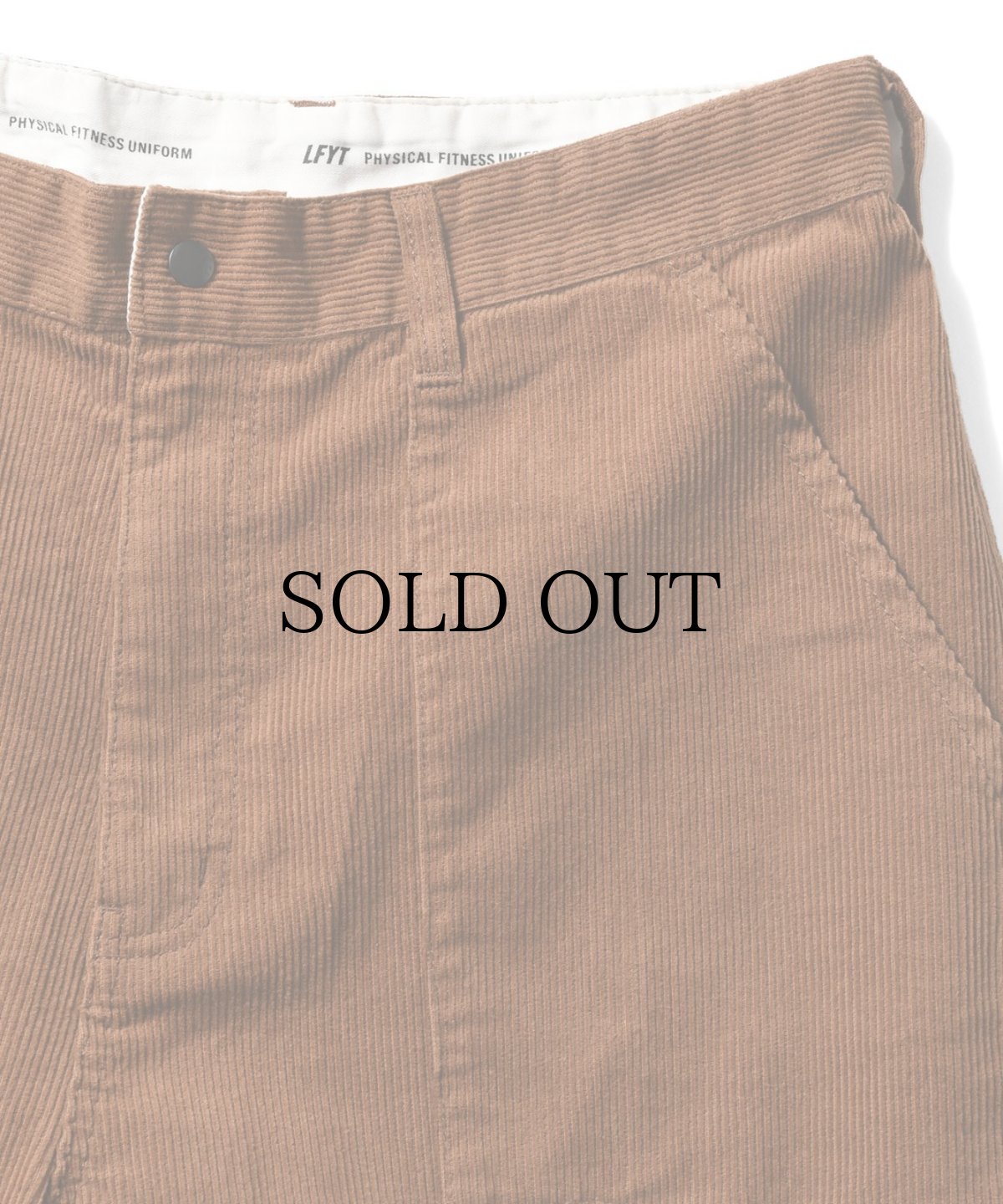 画像12: 【30%OFF】LFYT(ラファイエット) / DOUBLE KNEE CORDUROY PANTS (12)