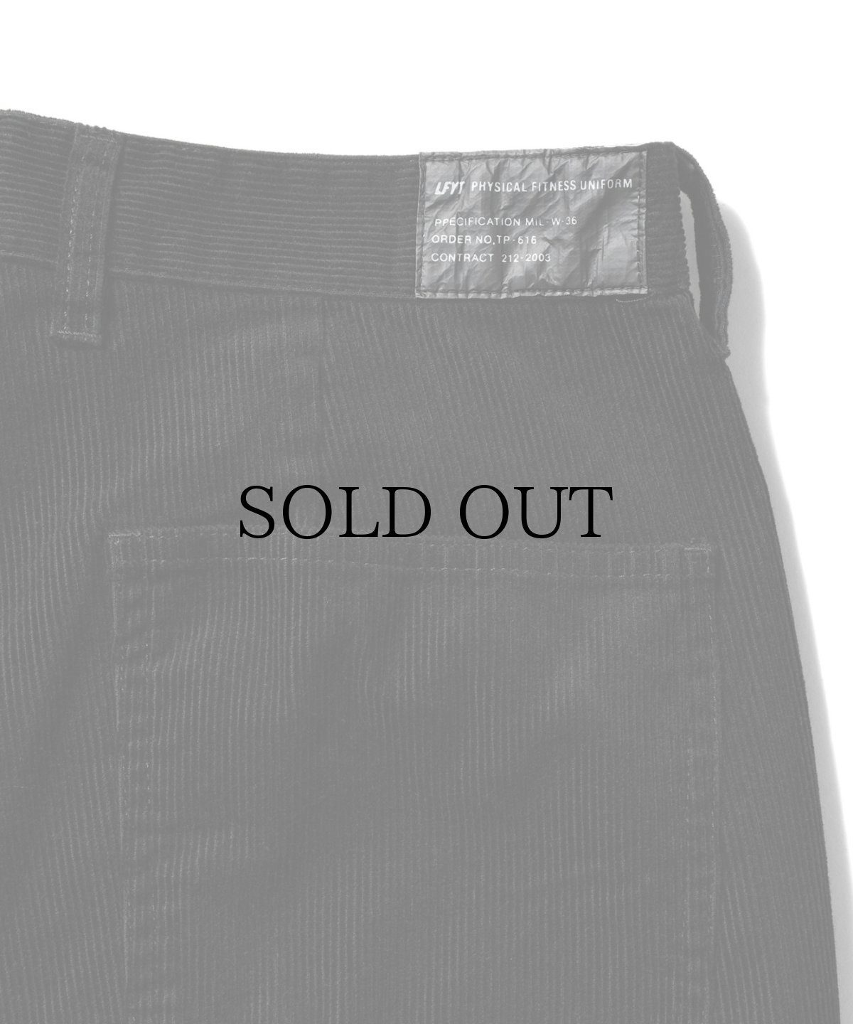 画像23: 【30%OFF】LFYT(ラファイエット) / DOUBLE KNEE CORDUROY PANTS (23)