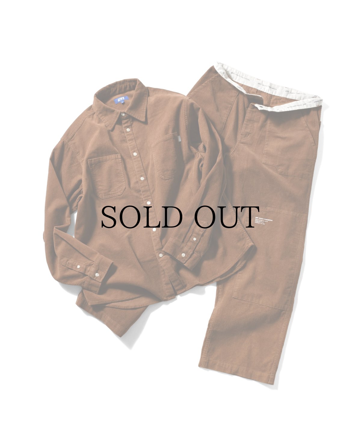 画像27: 【30%OFF】LFYT(ラファイエット) / DOUBLE KNEE CORDUROY PANTS (27)
