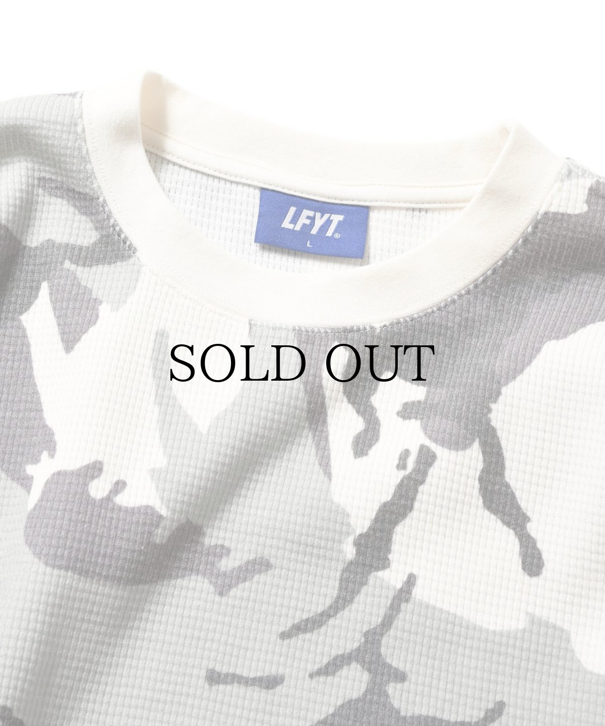 画像14: 【20%OFF】LFYT(ラファイエット) / WAFFLE THERMAL L/S TEE (14)