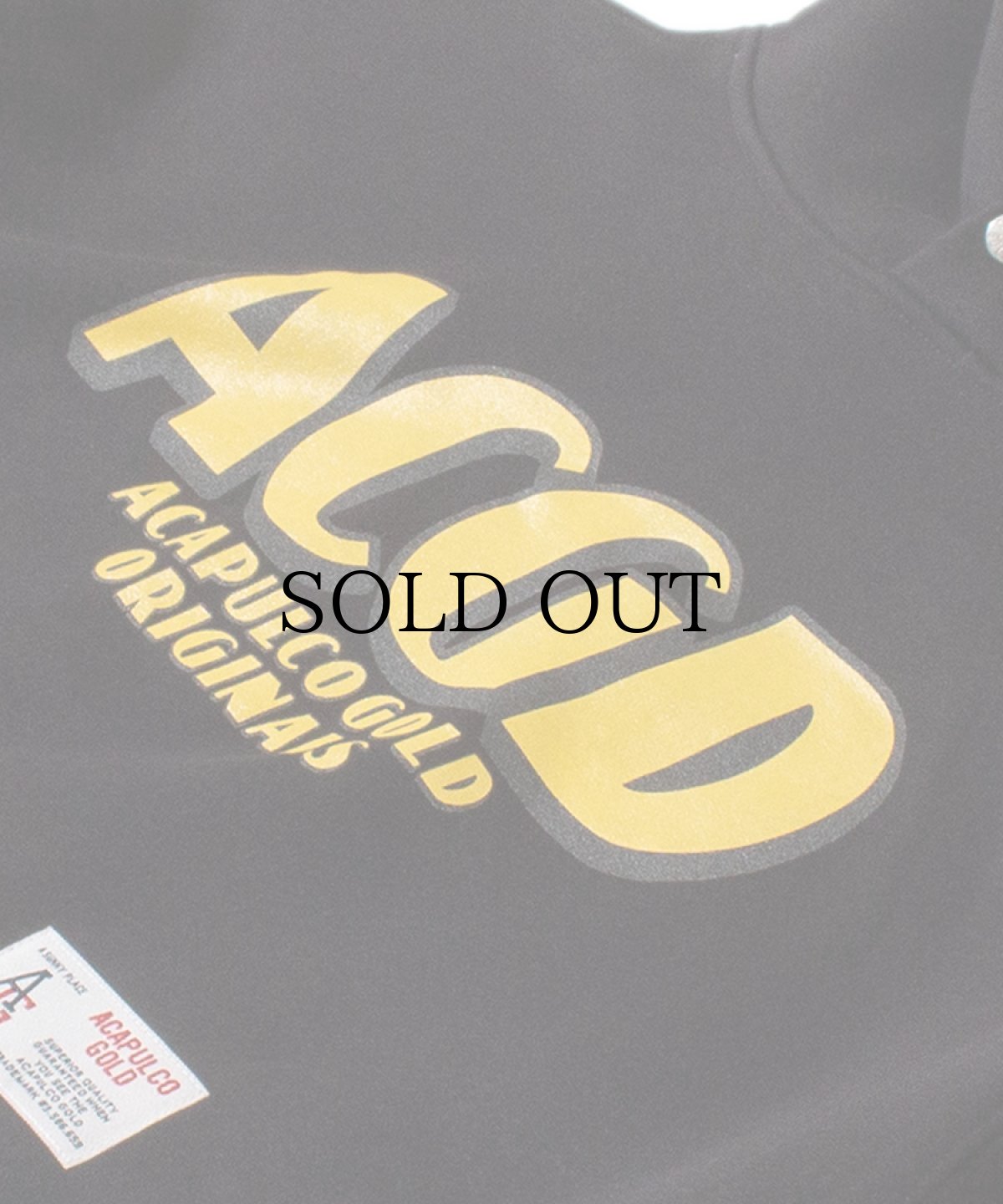 画像6: ACAPULCO GOLD(アカプルコゴールド) / ACGD SNAP HOODED SWEATSHIRT (6)