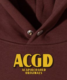 画像11: ACAPULCO GOLD(アカプルコゴールド) / ACGD SNAP HOODED SWEATSHIRT (11)