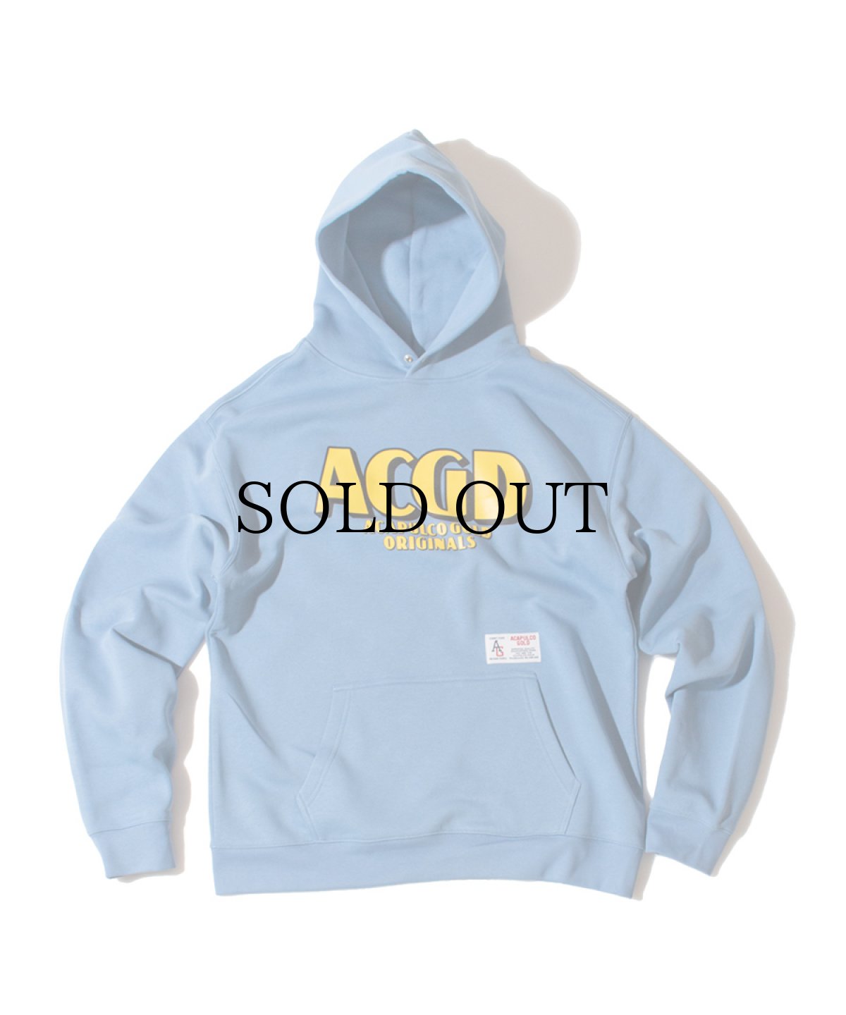 画像1: ACAPULCO GOLD(アカプルコゴールド) / ACGD SNAP HOODED SWEATSHIRT (1)