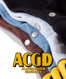 画像12: ACAPULCO GOLD(アカプルコゴールド) / ACGD SNAP HOODED SWEATSHIRT (12)