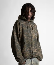 画像2: WASTED PARIS /  DIGICAMO BOXY ZIP HOODIE (2)