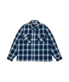 画像2: HIDEANDSEEK(ハイドアンドシーク) / Ombre Check L/S Shirt(25aw) (2)