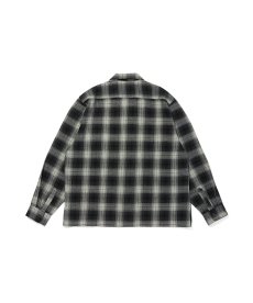 画像3: HIDEANDSEEK(ハイドアンドシーク) / Ombre Check L/S Shirt(25aw) (3)