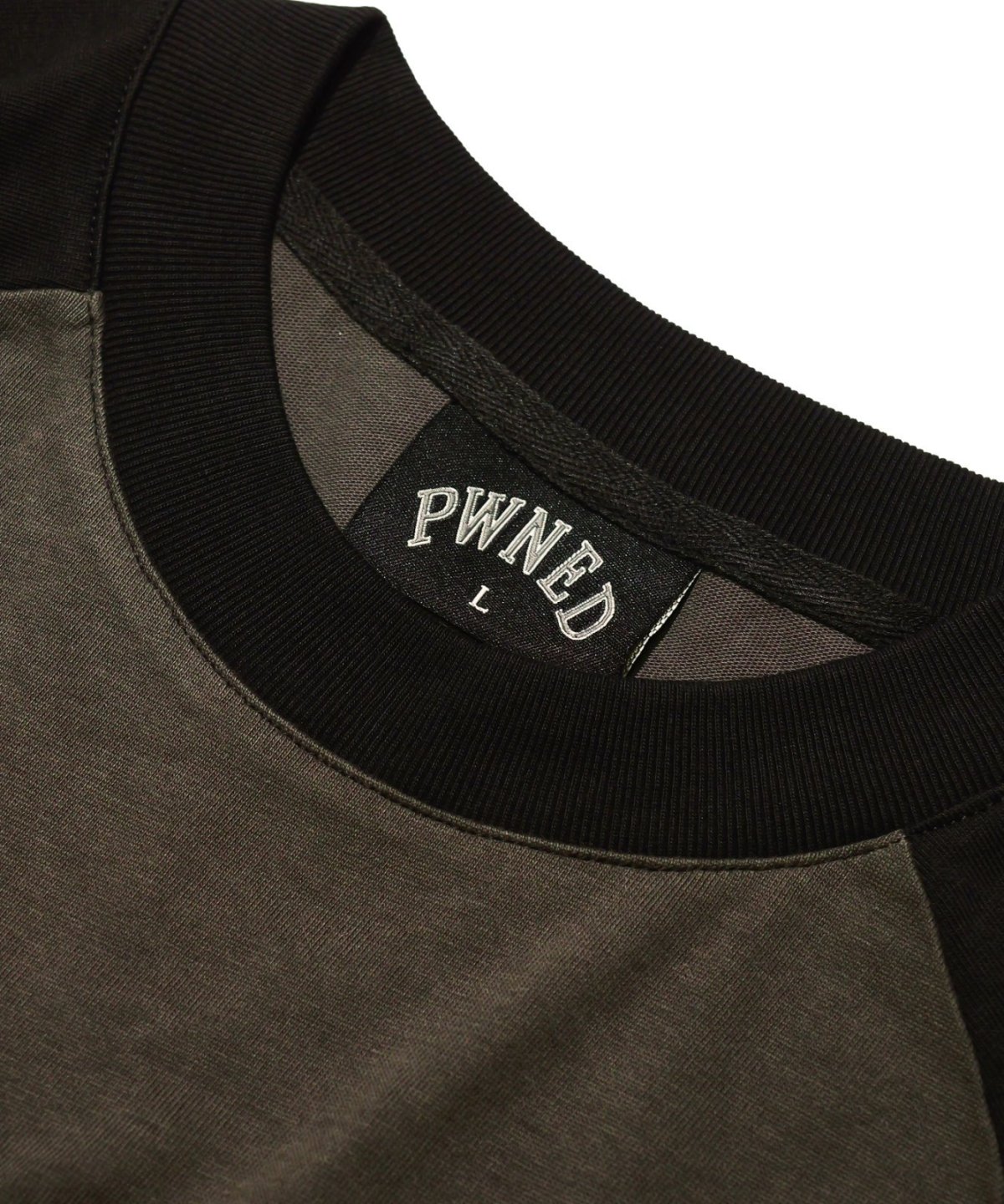 画像6: PWNED(パウンド) / TWO-TONE RAGLAN EMBROIDERY LS TEE (6)