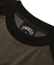 画像7: PWNED(パウンド) / TWO-TONE RAGLAN EMBROIDERY LS TEE (7)