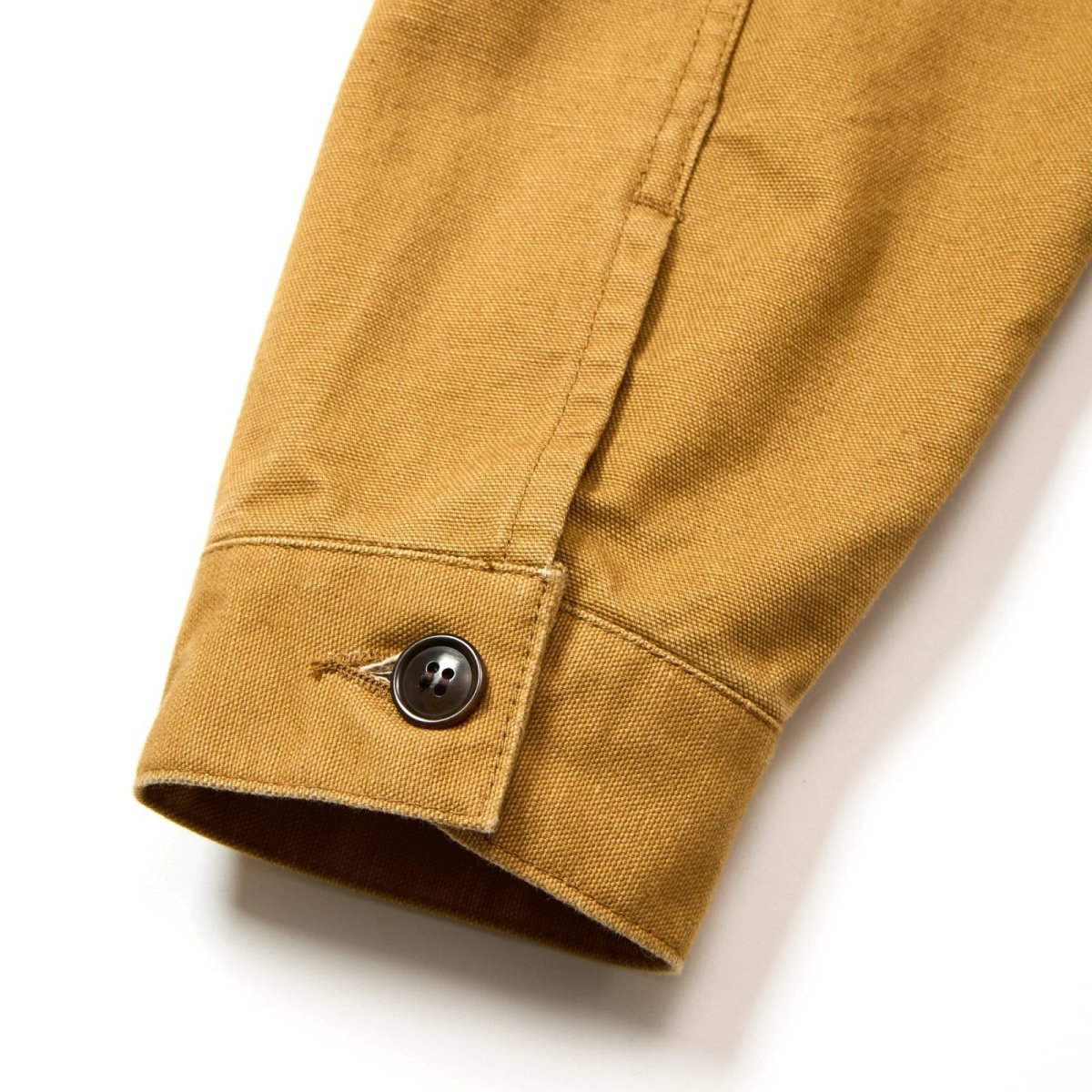 画像8: CALEE(キャリー) / VINTAGE REPRODUCT CORDURY COLLAR DUCK JACKET (8)