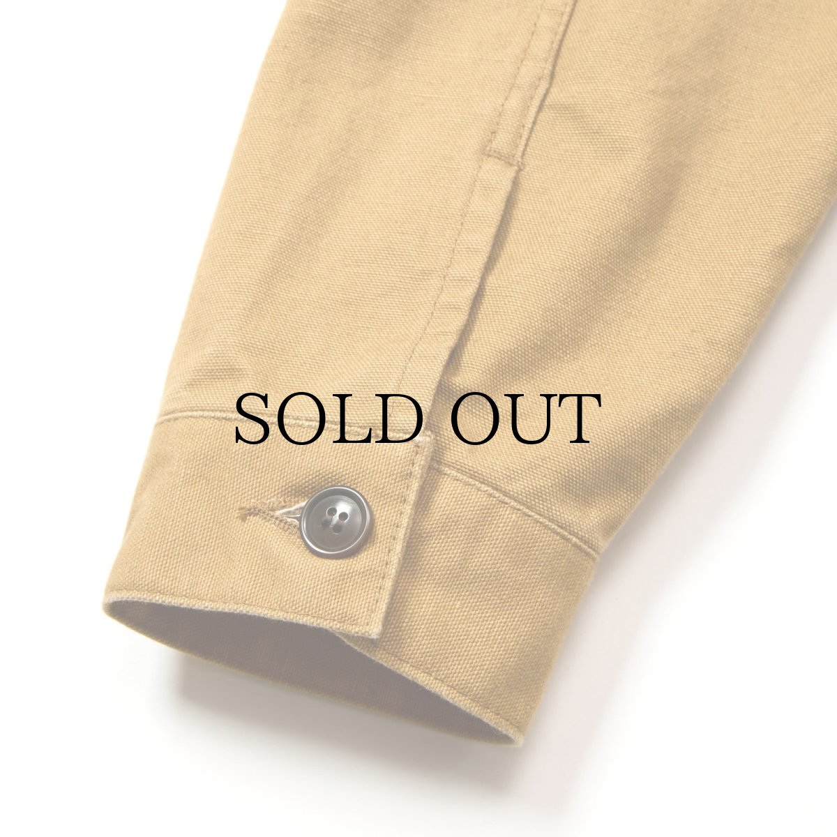 画像8: CALEE(キャリー) / VINTAGE REPRODUCT CORDURY COLLAR DUCK JACKET (8)