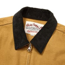 画像4: CALEE(キャリー) / VINTAGE REPRODUCT CORDURY COLLAR DUCK JACKET (4)