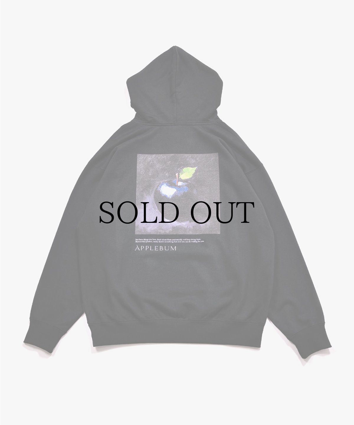 画像1: APPLEBUM(アップルバム) / “BLACK APPLE” Sweat Parka (1)