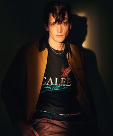 画像10: CALEE(キャリー) / VINTAGE REPRODUCT CORDURY COLLAR DUCK JACKET (10)